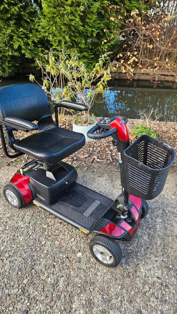 Pride GoGo Plus scootmobiel, opvouwbare deelbare scootmobiel, Diversen, Rolstoelen, Zo goed als nieuw, Elektrische rolstoel, Inklapbaar