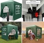 New Pop-Up-Tent Vouwtent Met Uniek Vouwsysteem 2x2m. Groen., Ophalen of Verzenden, Nieuw
