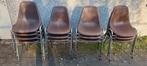 Vergaderstoel kantinestoel stoel originele Pollak Orly Sullo, Huis en Inrichting, Stoelen, Ophalen of Verzenden, Gebruikt