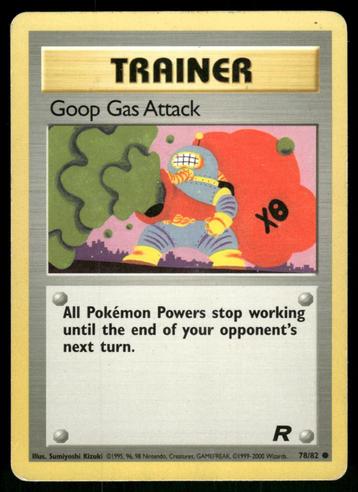Goop Gas Attack 78/82 - Team Rocket beschikbaar voor biedingen
