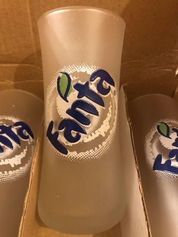 Glas Fanta 3 stuks, Ophalen of Verzenden