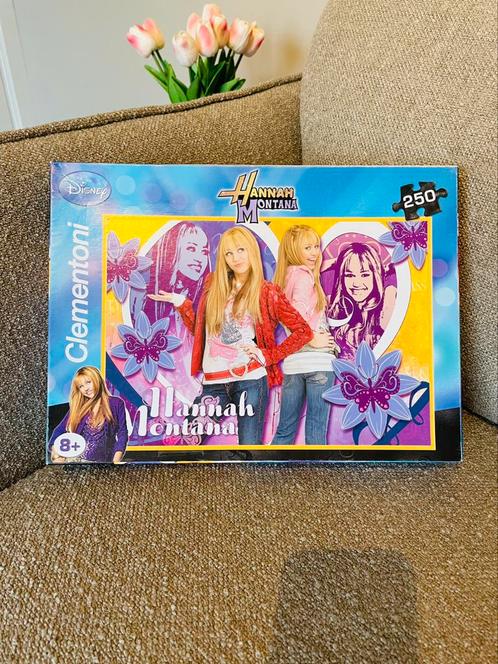🧩 Disney Clementoni Hannah Montana puzzel - 250 stukjes, Kinderen en Baby's, Speelgoed | Kinderpuzzels, Zo goed als nieuw, 6 jaar of ouder