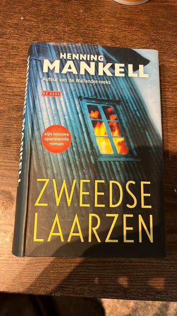 Henning Mankell - Zweedse laarzen beschikbaar voor biedingen