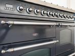 🍀 Luxe Fornuis Boretti 100 cm antraciet rvs 6 pits 3 ovens, 60 cm of meer, 5 kookzones of meer, Vrijstaand, 90 tot 95 cm