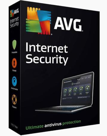 AVG Internet Security • 1/5/10 PC • 1 Jaar beschikbaar voor biedingen