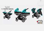 Poussette double 3 en 1 Trippy, Ophalen, Kinderwagen, Overige merken, Luchtbanden