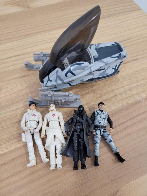 GI Joe Rise of Cobra Snowmobile set 2008, Verzamelen, Poppetjes en Figuurtjes, Gebruikt, Ophalen of Verzenden