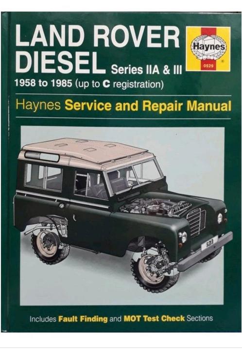 Land Rover Diesel Series IIA and III 1958-85 Service, repair, Auto diversen, Handleidingen en Instructieboekjes, Ophalen of Verzenden