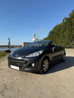 Peugeot 207cc 1.6VTi  Cabriolet, Auto's, Stof, Zwart, 4 cilinders, Cabriolet