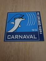 Carnaval Aalst sticker Radio Contact 1993, Verzamelen, Ophalen of Verzenden