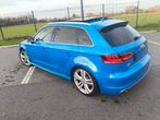 Audi S3 300pk volledig 2014, Auto's, Audi, Automaat, S3, Blauw, USB