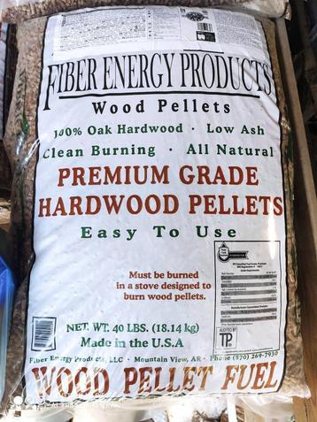Houtpellets 100% hardhout, Enlèvement, Chêne