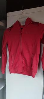 Roos Dance vestje JBC met glitters pailletten en kap 134, Kinderen en Baby's, Gebruikt, Meisje, Trui of Vest, JBC