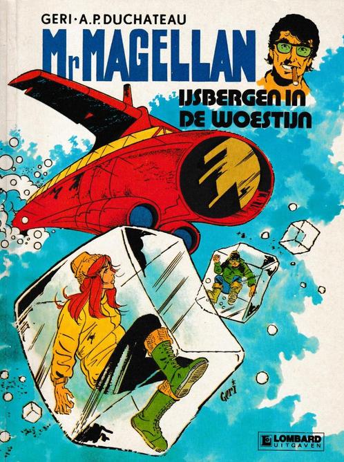 Strip : Mr. Magellan nr. 3 - Ijsbergen in de woestijn., Boeken, Stripverhalen, Ophalen of Verzenden