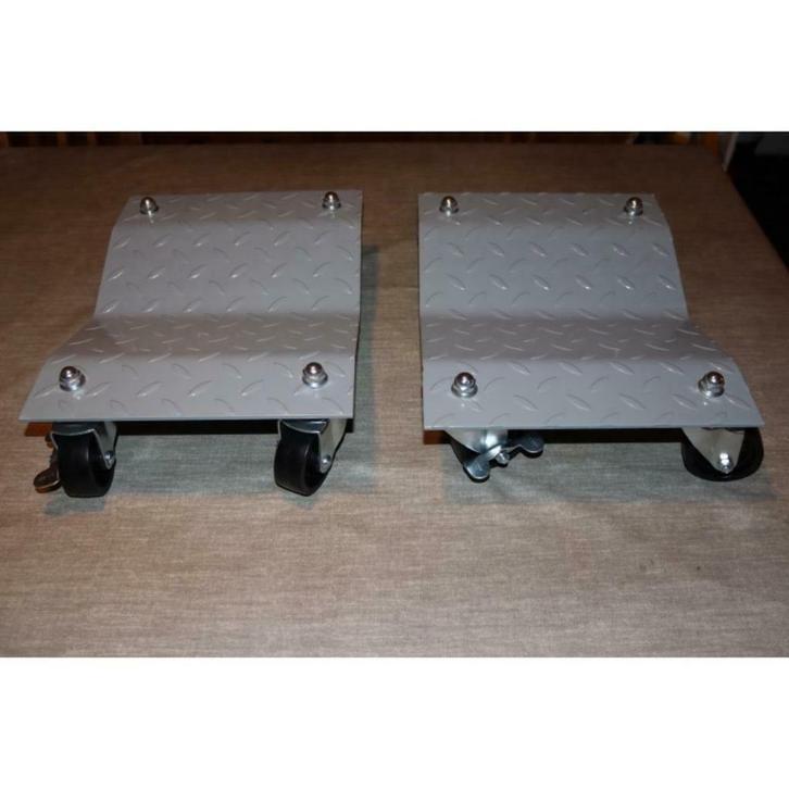 2 wiel rangeer dollies met rem GRATIS VERZENDING, Auto diversen, Autogereedschap, Nieuw, Ophalen of Verzenden