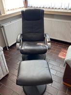GRATIS relax fauteuil met bijhorend bankje, Ophalen, Gebruikt