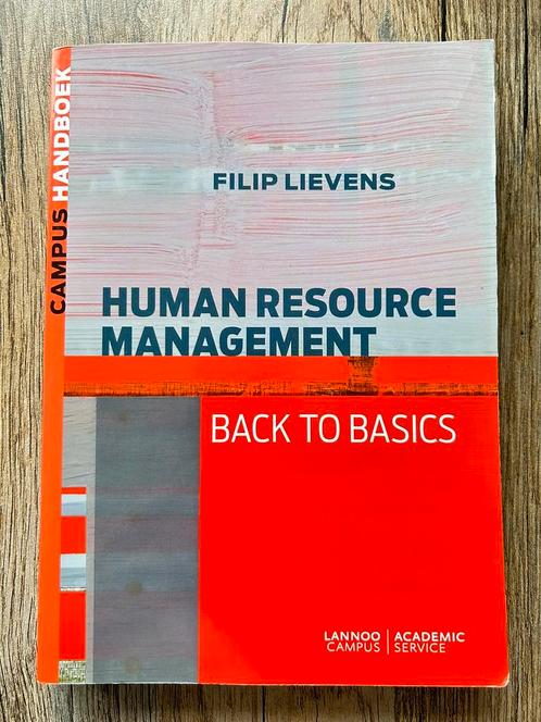 Filip Lievens - handboek Human Resource Management, Livres, Conseil, Aide & Formation, Enlèvement ou Envoi