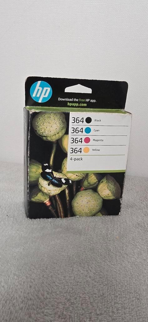 HP inktcartridge 364 Origineleel 4-pack inktcartridges, Computers en Software, Printerbenodigdheden, Cartridge, Ophalen of Verzenden