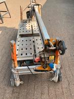 tegelzaagmachine, Ophalen, Gebruikt
