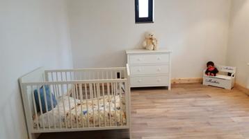 Kinderkamer met baby en kinderbed Quax Camille, Kinderen en Baby's, Kinderkamer | Complete kinderkamers, Ophalen of Verzenden