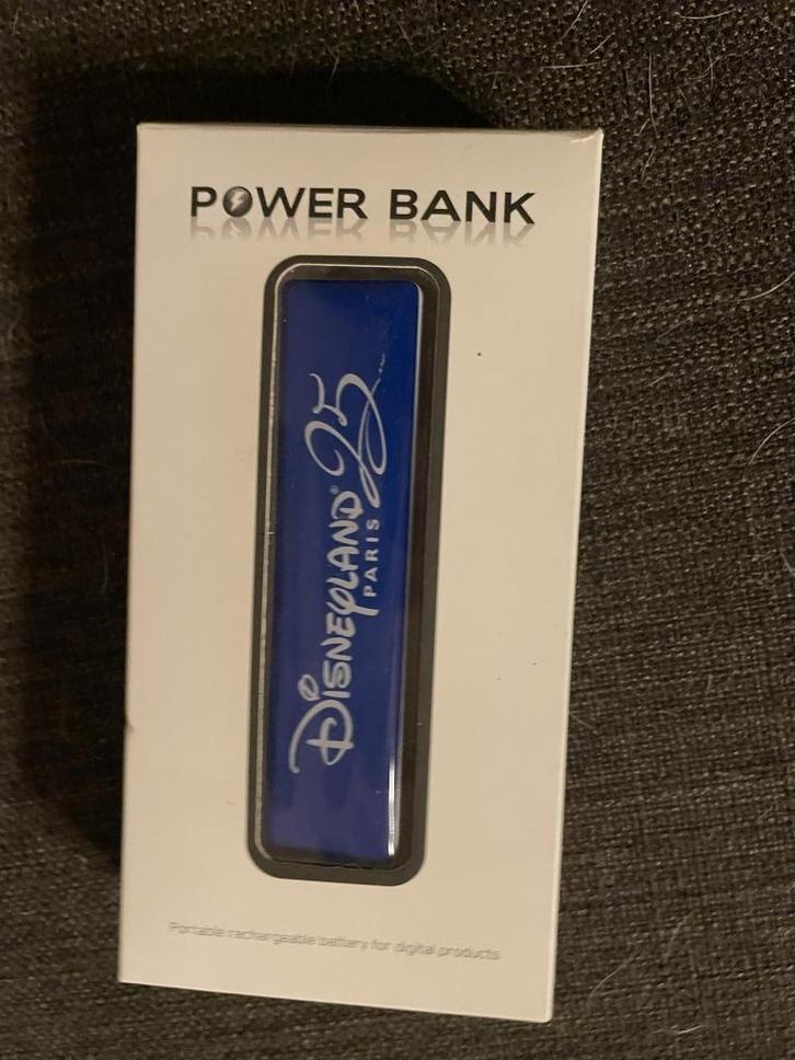 Disneyland Paris Powerbank 2200mAh – Nieuw in verpakking, Telecommunicatie, Overige Telecommunicatie, Zo goed als nieuw, Ophalen of Verzenden
