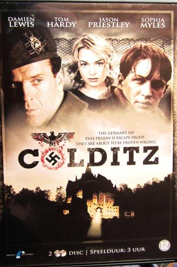 DUBBELE DVD OORLOG- COLDITZ (DAMIEN LEWIS-JASON PRIESTLEY) beschikbaar voor biedingen