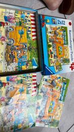 Puzzel 2x 12 stuks, Kinderen en Baby's, Ophalen of Verzenden, Zo goed als nieuw