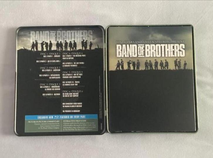 Band of brothers + The Pacific, Cd's en Dvd's, Blu-ray, Zo goed als nieuw, Verzenden