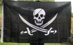Grote vlag Piraten (150x90cm), Diversen, Vlaggen en Wimpels, Ophalen of Verzenden, Nieuw