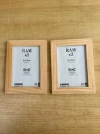 2 Fotokadertjes blank hout, Ophalen of Verzenden, Nieuw