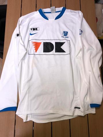 Matchworn voetbalshirt kaa gent Stephen Laybutt