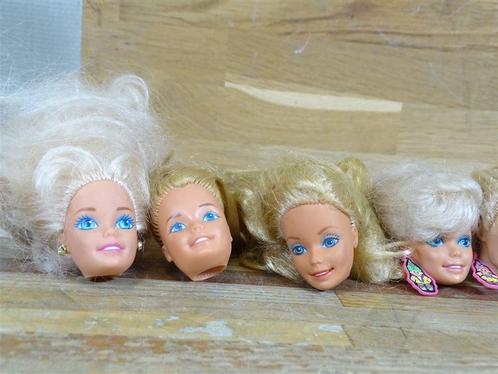 A20444. Diversie Barbie Hoofden jaren 80, Verzamelen, Poppen, Gebruikt, Ophalen of Verzenden