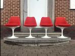 4 x Knoll Eero Saarinen Tulip Chair Vintage 1970s, Huis en Inrichting, Stoelen, Ophalen of Verzenden, Gebruikt