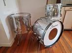 Vintage 1970's Slingerland rock set (24", 14", 18"), Muziek en Instrumenten, Drumstellen en Slagwerk, Ophalen, Gebruikt
