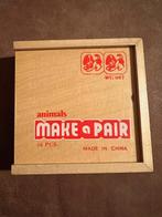 Vintage Animals Make a Pair, Made in China / Hout / 16 pcs, Antiek en Kunst, Ophalen of Verzenden