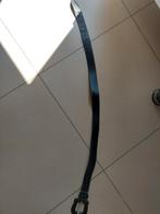Zwarte riem met platte sluiting, Kleding | Dames, Riemen en Ceinturen, 3 tot 5 cm, 90 tot 100 cm, Tailleriem, Ophalen of Verzenden