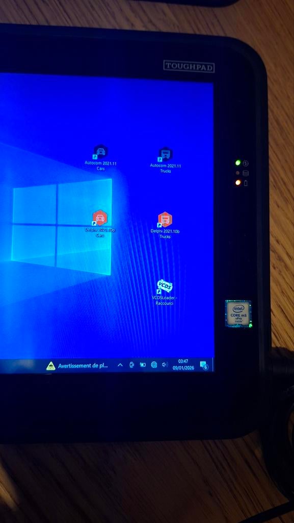 Tablette Panasonic diagnostic auto camion