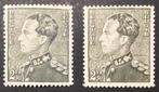 1940. POORTMAN. N: 530/530a. MLH., Postzegels en Munten, Met plakker, Koninklijk huis, Ophalen of Verzenden, Orginele gom