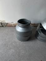 Verloopstuk van hulpstuk Ø 180mm naar 125mm met rubber, Ophalen