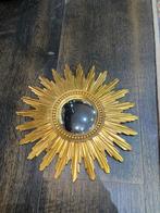 Miroir soleil doré vintage, Antiquités & Art, Enlèvement ou Envoi