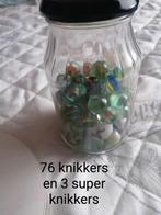 76 knikkers en 3 super knikkers. 7€ alles., Hobby en Vrije tijd, Ophalen, Zo goed als nieuw