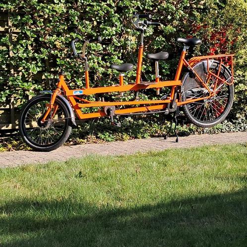 Ouder-kind tandem - Onderwaterfiets XL, Fietsen en Brommers, Fietsen | Tandems, Gebruikt, Minder dan 10 versnellingen, Ophalen