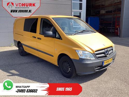 Mercedes-Benz Vito 113 CDI L2 DC Dubbel Cabine EXPORT ONLY A, Auto's, Bestelwagens en Lichte vracht, Bedrijf, ABS, Airconditioning