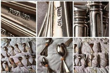 ✓LUXE = 96 ROBBE & BERKING bestek MASSIVE SILVERPLATED  beschikbaar voor biedingen