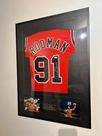 Gesigneerd shirt Dennis Rodman, Verzamelen, Ophalen of Verzenden, Zo goed als nieuw, Shirt