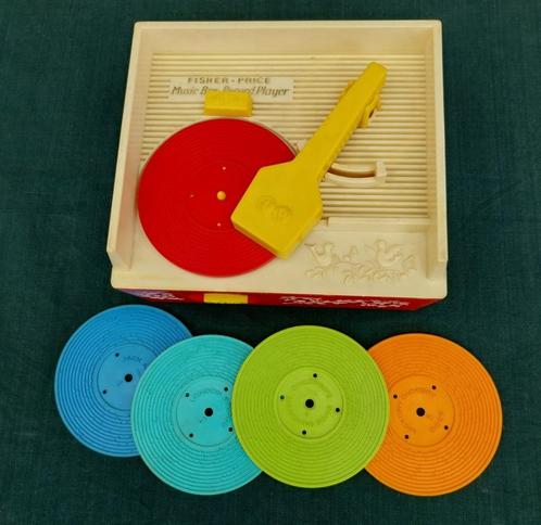 Fisher-Price vintage music box record player 995, Kinderen en Baby's, Speelgoed | Fisher-Price, Ophalen of Verzenden