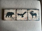 Wanddecoratie wilde dieren, Ophalen, Nieuw