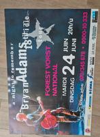 Concert poster Bryan Adams  Forest Vorst National, Ophalen of Verzenden