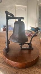 Antieke gietijzeren scheepsbel, Ophalen of Verzenden