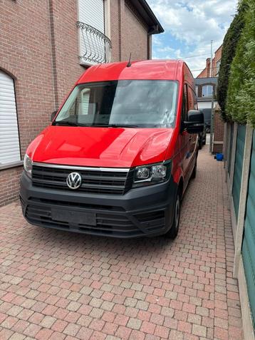 VW CRAFTER 2.0TDI - 93000km - en parfait état, Autos, Rouge, Achat, Euro 6, Volkswagen